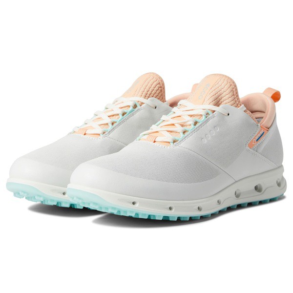 エコー レディース スニーカー シューズ Cool Pro GORE-TEX White/Peach Nectar