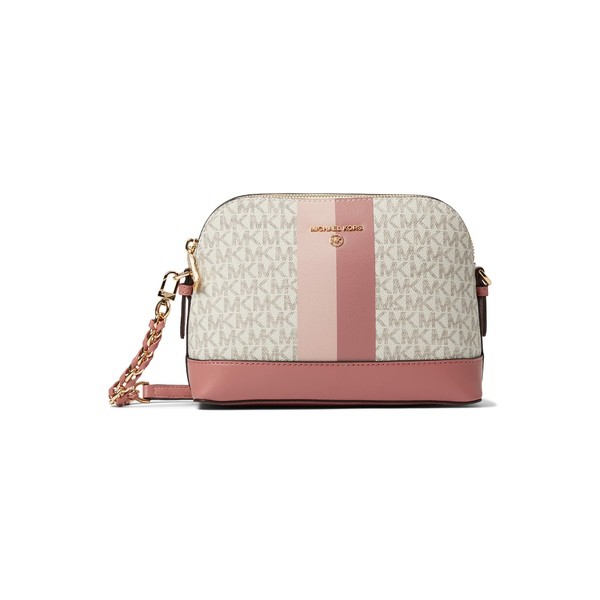 マイケルコース レディース ハンドバッグ バッグ Jet Set Charm Large Dome Crossbody Smokey Rose Multi