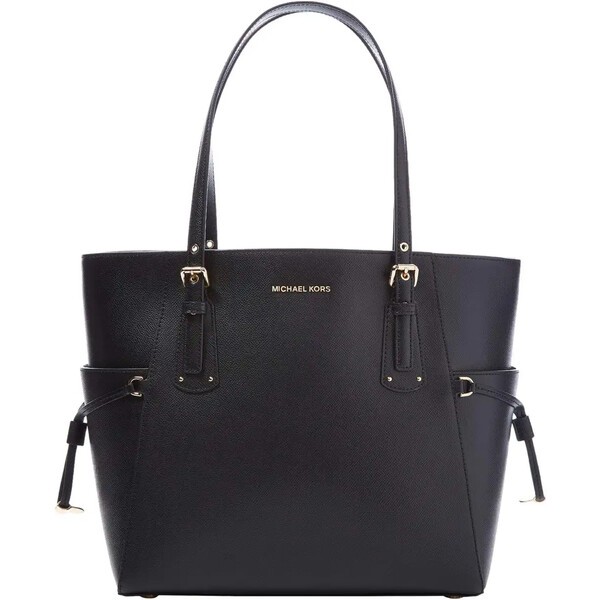 マイケルコース レディース ハンドバッグ バッグ Voyager East/West Tote Black