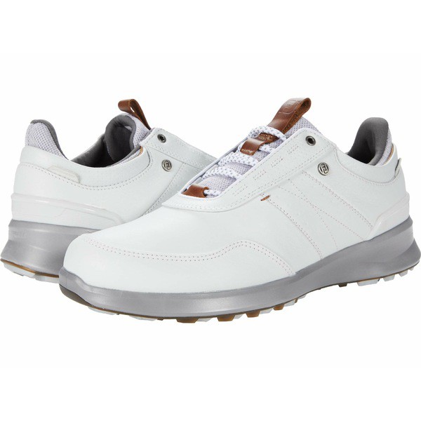 フットジョイ メンズ スニーカー シューズ Stratos Spikeless Luxury Casual Off-White