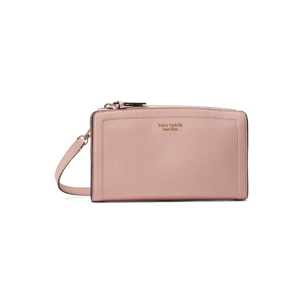 ケイト スペード レディース ハンドバッグ バッグ Knott Pebbled Leather Small Crossbody Coral Gable