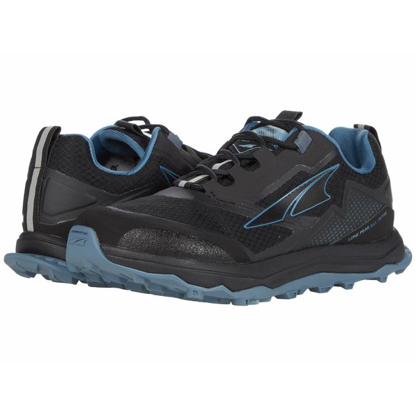 オルトラ レディース スニーカー シューズ Lone Peak All-Wthr Low Black/Blue