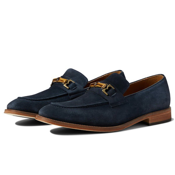 ブルーノマグリ メンズ スリッポン・ローファー シューズ Antonio Navy Suede