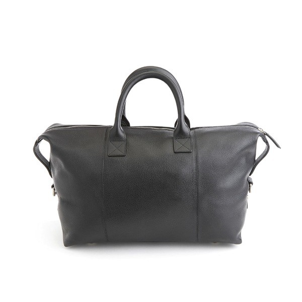 ロイス メンズ ボストンバッグ バッグ Leather Overnight Duffel Bag Black