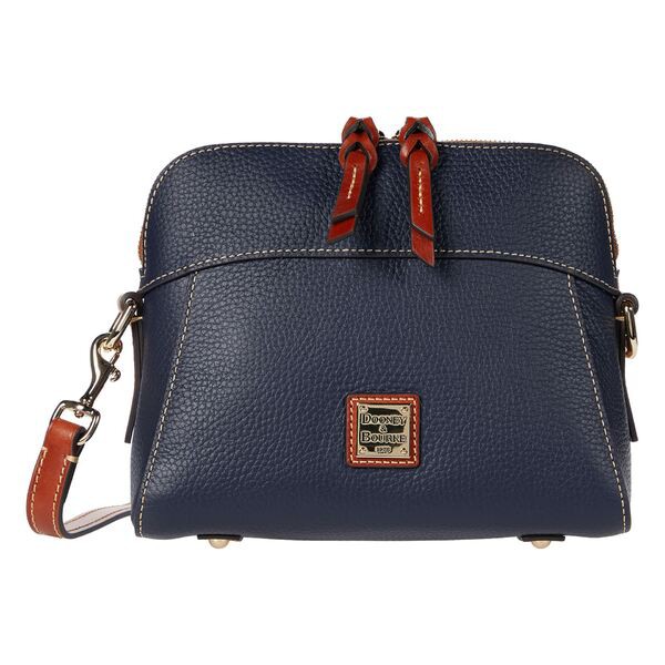 ドーネイアンドバーク レディース ハンドバッグ バッグ Pebble Heritage Cameron Crossbody Midnight Blue