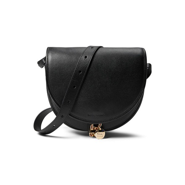 シーバイクロエ レディース ハンドバッグ バッグ Mara Saddle Bag Black