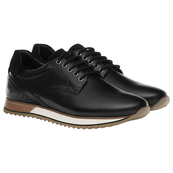 モラル コード メンズ スニーカー シューズ Davis Dress Sneaker Black