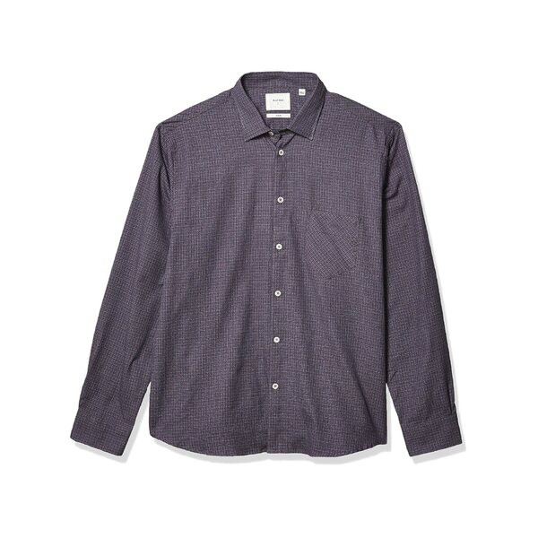 ビリーレイド メンズ シャツ トップス Standard Fit Button Down John T Shirt Navy/Clay Micro Check