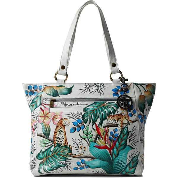 アヌシュカ レディース ハンドバッグ バッグ Large Shoulder Tote - 664 Jungle Queen Ivory