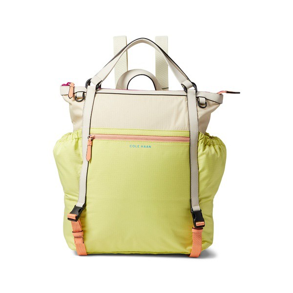 コールハーン レディース バックパック・リュックサック バッグ Performance Backpack Sunny Lime Color-Block