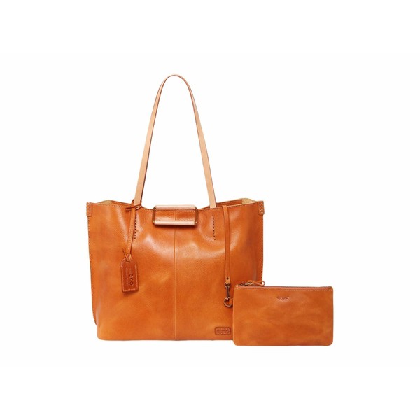 オールドトレンド レディース ハンドバッグ バッグ Genuine Leather High Hill Tote Bag Chestnut