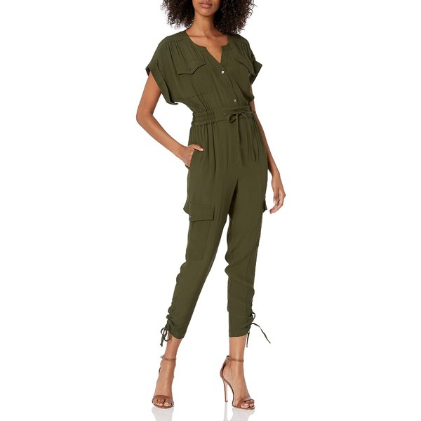 パーカー レディース ジャンプスーツ トップス Women's Cayman Tie Wait Utility Jumpsuit Moss