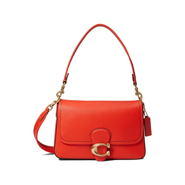 コーチ レディース ハンドバッグ バッグ Soft Calf Leather Tabby Shoulder Bag Red/Orange