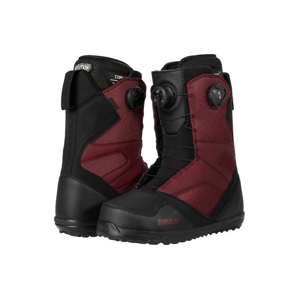 サーティーツー メンズ ブーツ＆レインブーツ シューズ STW Double BOA Snowboard Boot Burgundy