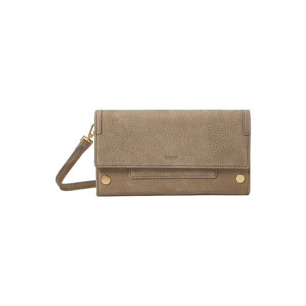 ハミット レディース ハンドバッグ バッグ AJ Crossbody Clutch Grey Natural