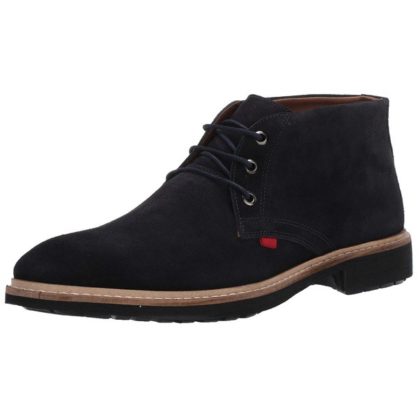 マークジョセフニューヨーク メンズ ブーツ＆レインブーツ シューズ Men's Leather Luxury Chukka Ankle Boot Navy Suede