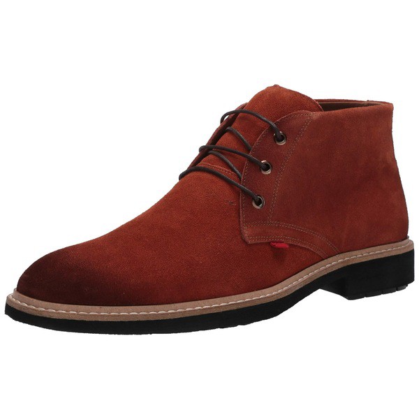 マークジョセフニューヨーク メンズ ブーツ＆レインブーツ シューズ Men's Leather Luxury Chukka Ankle Boot Rust Suede