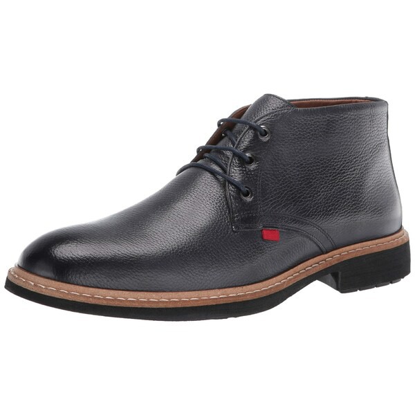 マークジョセフニューヨーク メンズ ブーツ＆レインブーツ シューズ Men's Leather Luxury Chukka Ankle Boot Navy Grainy