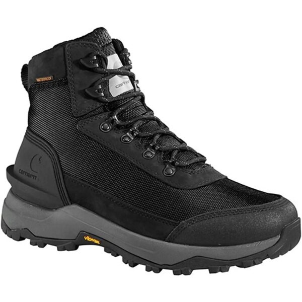 カーハート メンズ ブーツ＆レインブーツ シューズ Outdoor Hike Waterproof 6" Soft Toe Hiker Boot Black