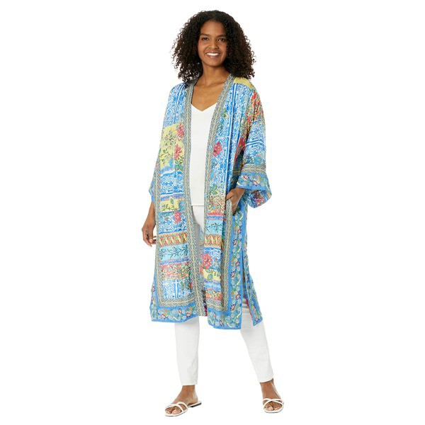 ジョニーワズ レディース シャツ トップス Midsummer Namaka Kimono (Lined) Multi