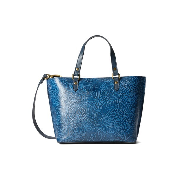 アヌシュカ レディース ハンドバッグ バッグ Medium Tote 693 Tooled Butterfly Ocean