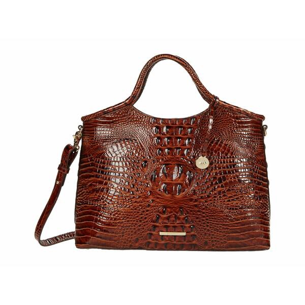 ブランミン レディース ハンドバッグ バッグ Melbourne Elaine Satchel Pecan