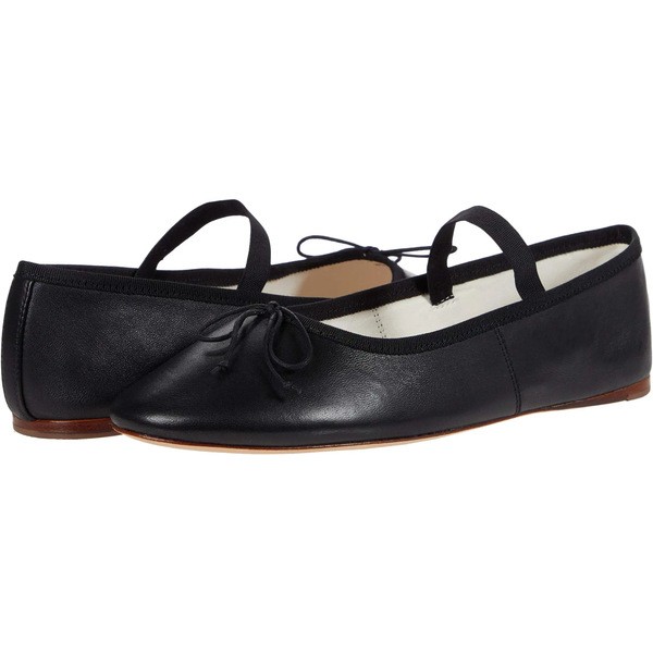 ロフラー ランダル レディース サンダル シューズ Leonie Soft Ballet Flats Black