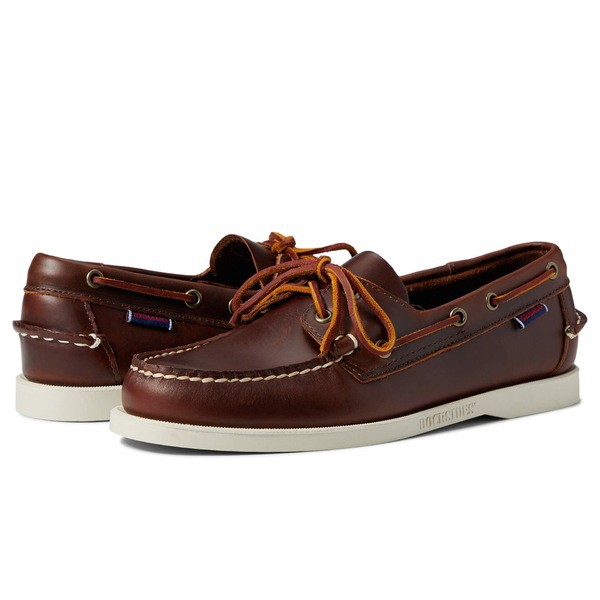 セバゴ メンズ デッキシューズ シューズ Docksides Portland Waxed Brown