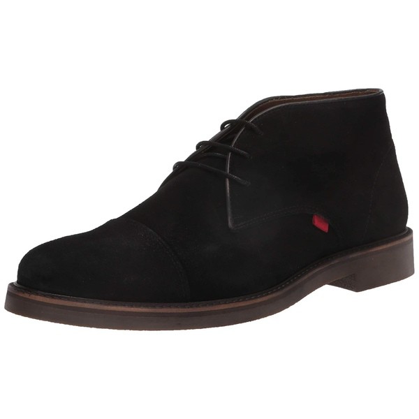 マークジョセフニューヨーク メンズ ブーツ＆レインブーツ シューズ Men's Leather Made in Brazil Luxury Lug Boot Ankle Black Suede