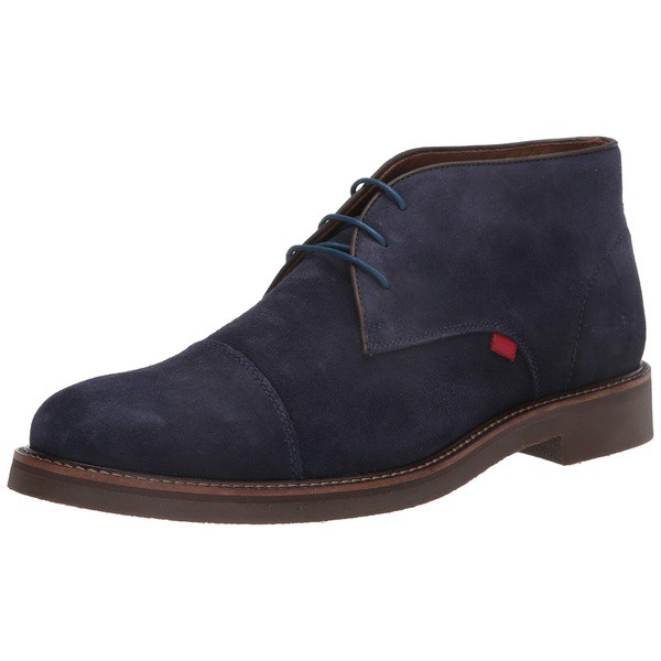 マークジョセフニューヨーク メンズ ブーツ＆レインブーツ シューズ Men's Leather Made in Brazil Luxury Lug Boot Ankle Blue Suede