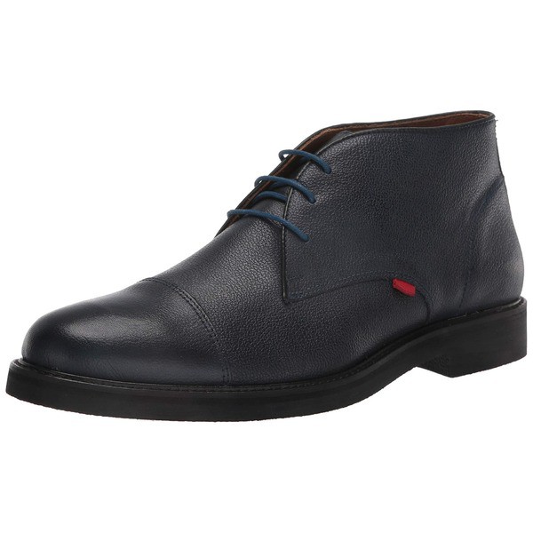 マークジョセフニューヨーク メンズ ブーツ＆レインブーツ シューズ Men's Leather Made in Brazil Luxury Lug Boot Ankle Navy Mini Gra