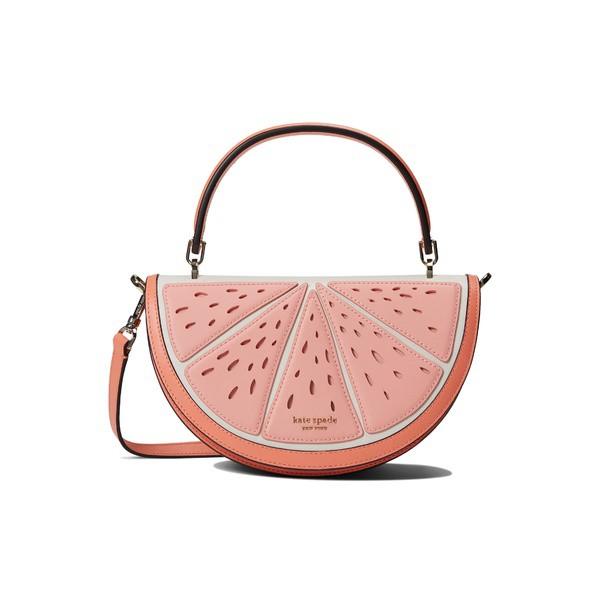 ケイト スペード レディース ハンドバッグ バッグ Squeeze Wicker 3-D Grapefruit Crossbody Pink Moon