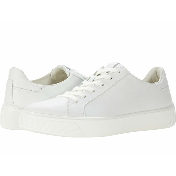 エコー レディース スニーカー シューズ Street Tray Sneaker White Cow Leather