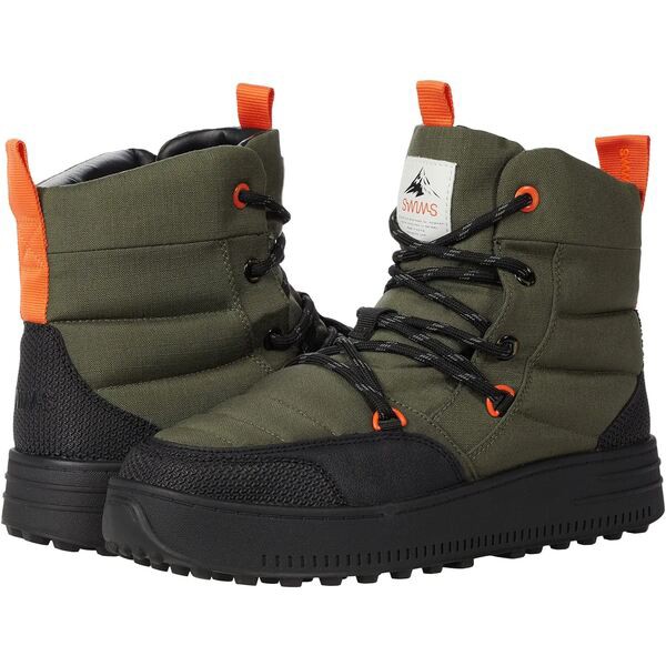 スウィムス メンズ ブーツ＆レインブーツ シューズ Snow Runner Olive/Black