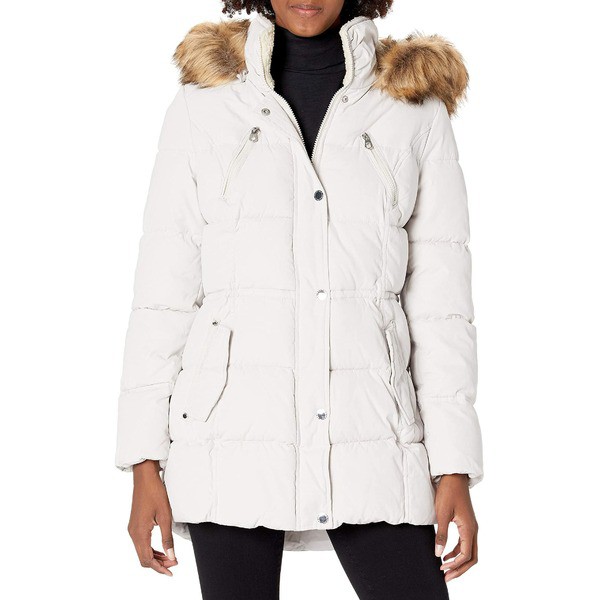 ナウティカ レディース コート アウター Women's Microfiber Heavy Weight Parka Down Coat Cement