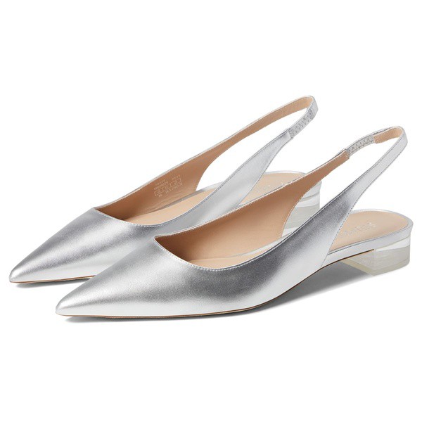 スチュアート ワイツマン レディース ヒール シューズ Stuart Lucite Slingback Silver