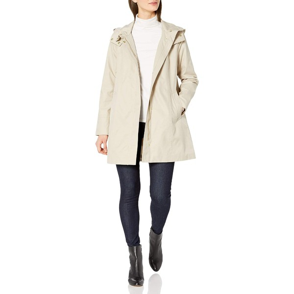 コールハーン レディース コート アウター Women's Classic Belted Trench Coat Sand