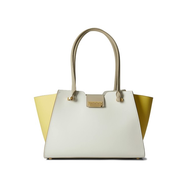 ザックポーゼン レディース ハンドバッグ バッグ Eartha Medium Tote - Color-Block Light/Pastel Grey