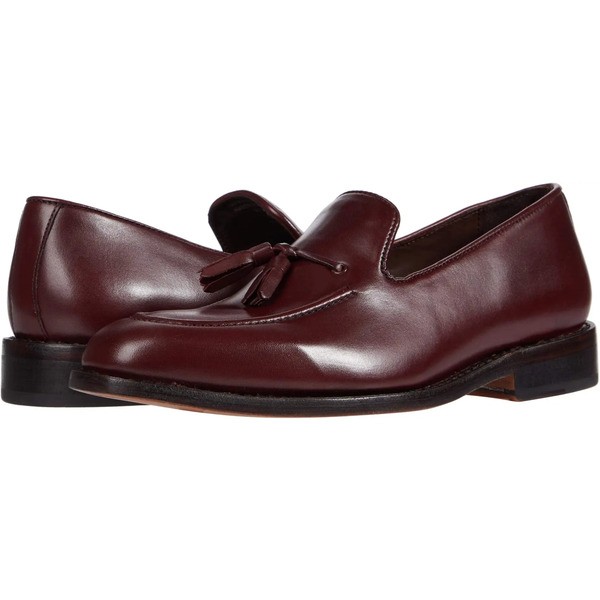 アンソニー ヴィア メンズ スリッポン・ローファー シューズ Kennedy Tassel Loafer Oxblood