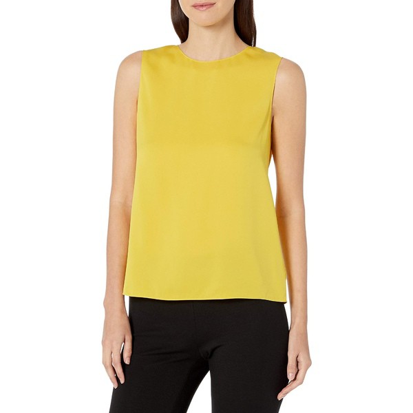 セオリー レディース シャツ トップス Women's Straight Shell Mustard