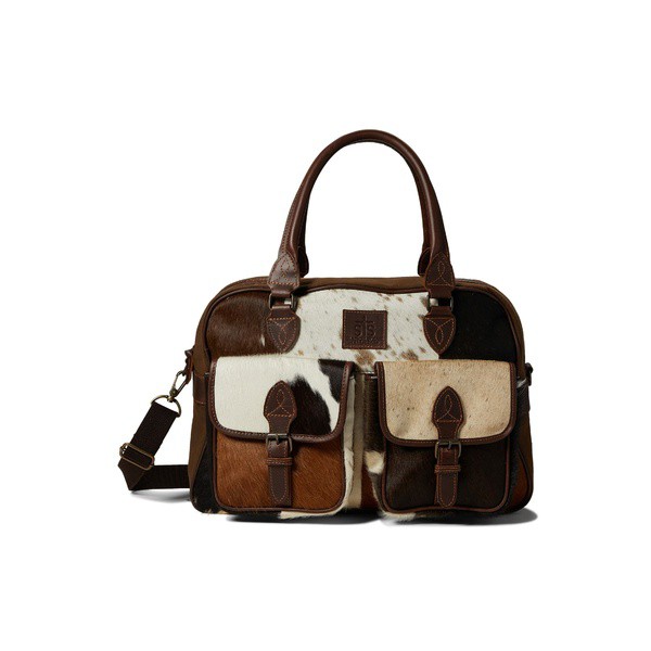 エスティエスランチウェア メンズ ボストンバッグ バッグ Cowhide Weekender Cowhide