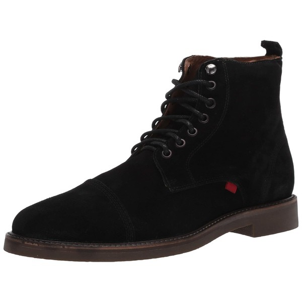 マークジョセフニューヨーク メンズ ブーツ＆レインブーツ シューズ Men's Leather Made in Brazil Luxury Laceup Lug Boot Ankle Black