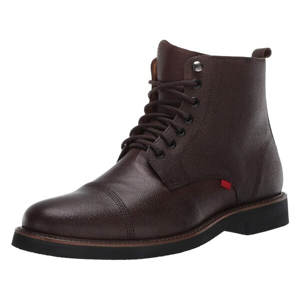 マークジョセフニューヨーク メンズ ブーツ＆レインブーツ シューズ Men's Leather Made in Brazil Luxury Laceup Lug Boot Ankle Brown