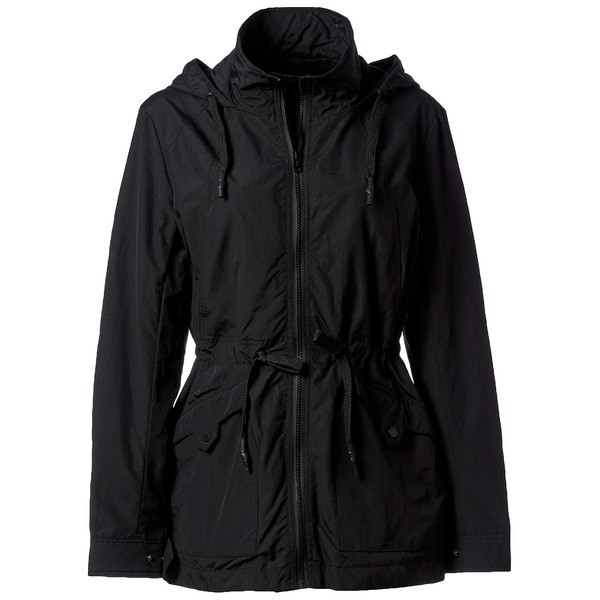 マークニューヨーク レディース コート アウター Women's Belltown Crinkle Rain Jacket Black