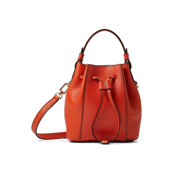 フルラ レディース ハンドバッグ バッグ Miastella Mini Bucket Bag 11 Tangerine