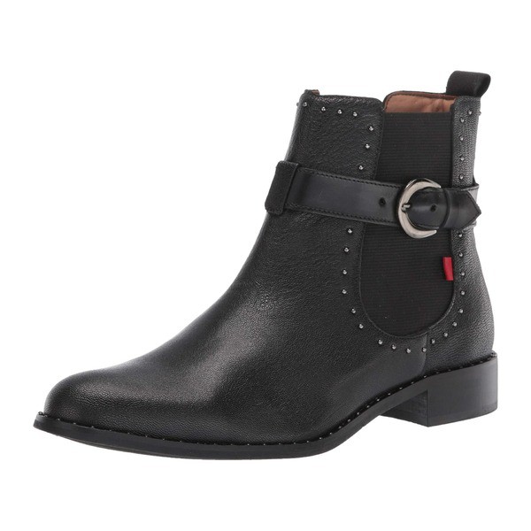 マークジョセフニューヨーク レディース ブーツ＆レインブーツ シューズ Women's Leather Chelsea Boot with Buckle and Stud Detail Chu