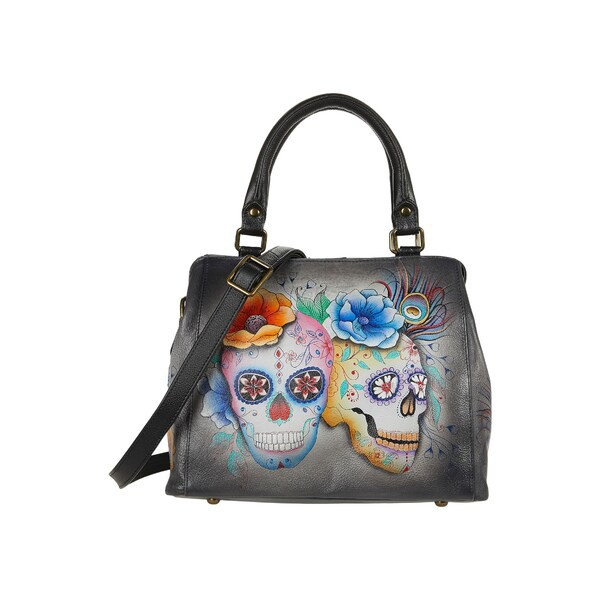 アヌシュカ レディース ハンドバッグ バッグ Multi Compartment Satchel 690 Calaveras de Azcar