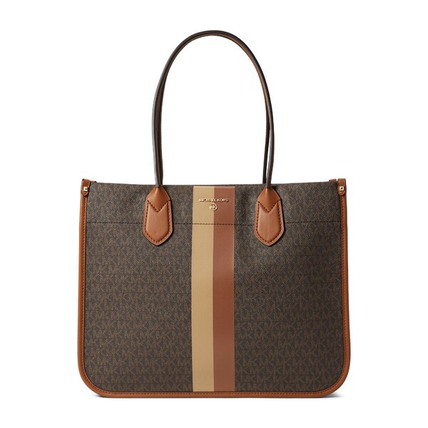 マイケルコース レディース ハンドバッグ バッグ Heidi Large Tote Brown/Luggage