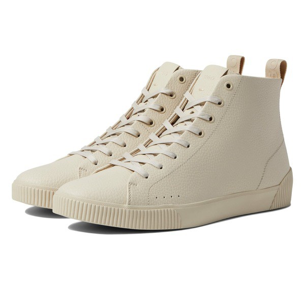 ヒューゴボス メンズ スニーカー シューズ Zero High-Top Sneakers Off-White