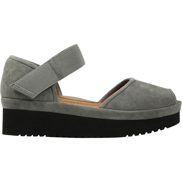 ラモールドピード レディース ヒール シューズ Amadour Gray/Black Suede